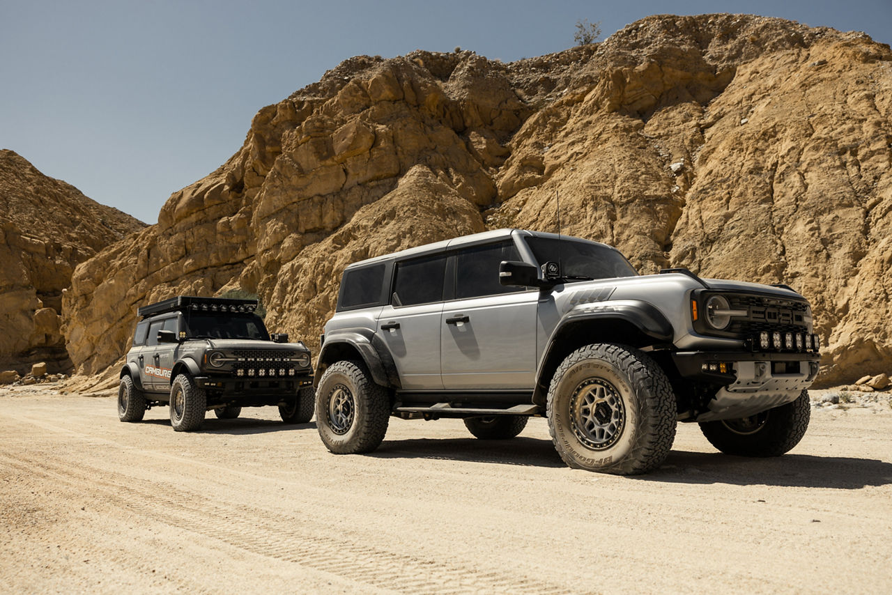 Ford Bronco Raptor Kmc Grs Machined Kmc Wheels